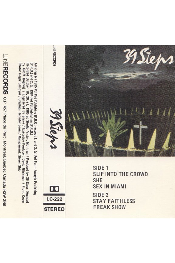 39 Steps - Self Titled (Cassette)