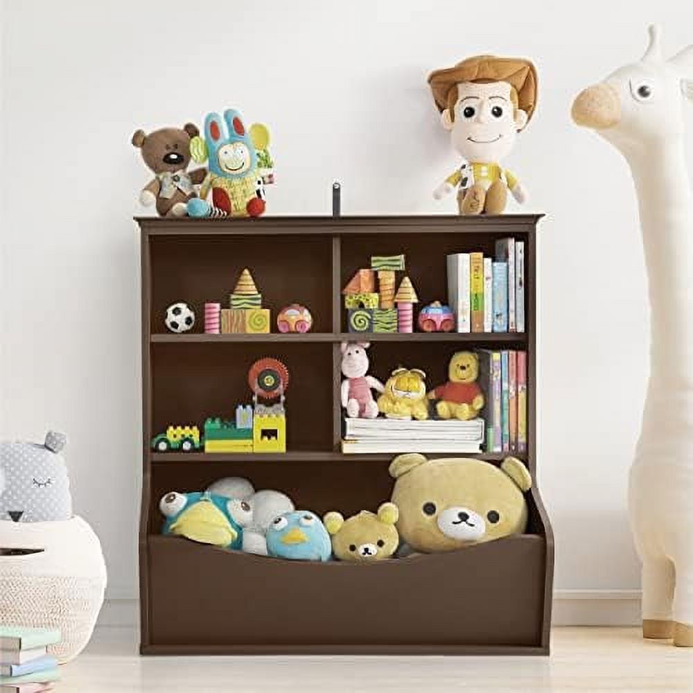 ' Toy Organizer Open Cubby Multifunctional Book and Toy Book