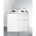 thumbnail image 1 of 39" Wide All-In-One Kitchenette, White, Coil Burners, 1 of 8