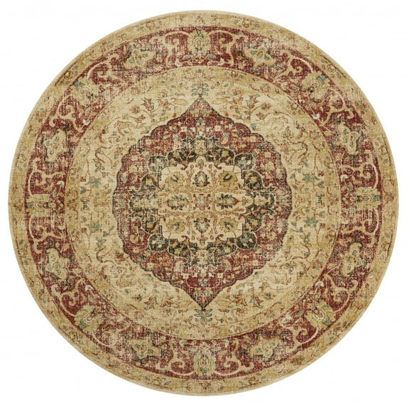 39" X 59" Spice Polypropylene Rug