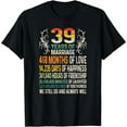 thumbnail image 1 of 39 Years Of Marriage We Still Do - 39th Wedding Anniversary T-Shirt, 1 of 4