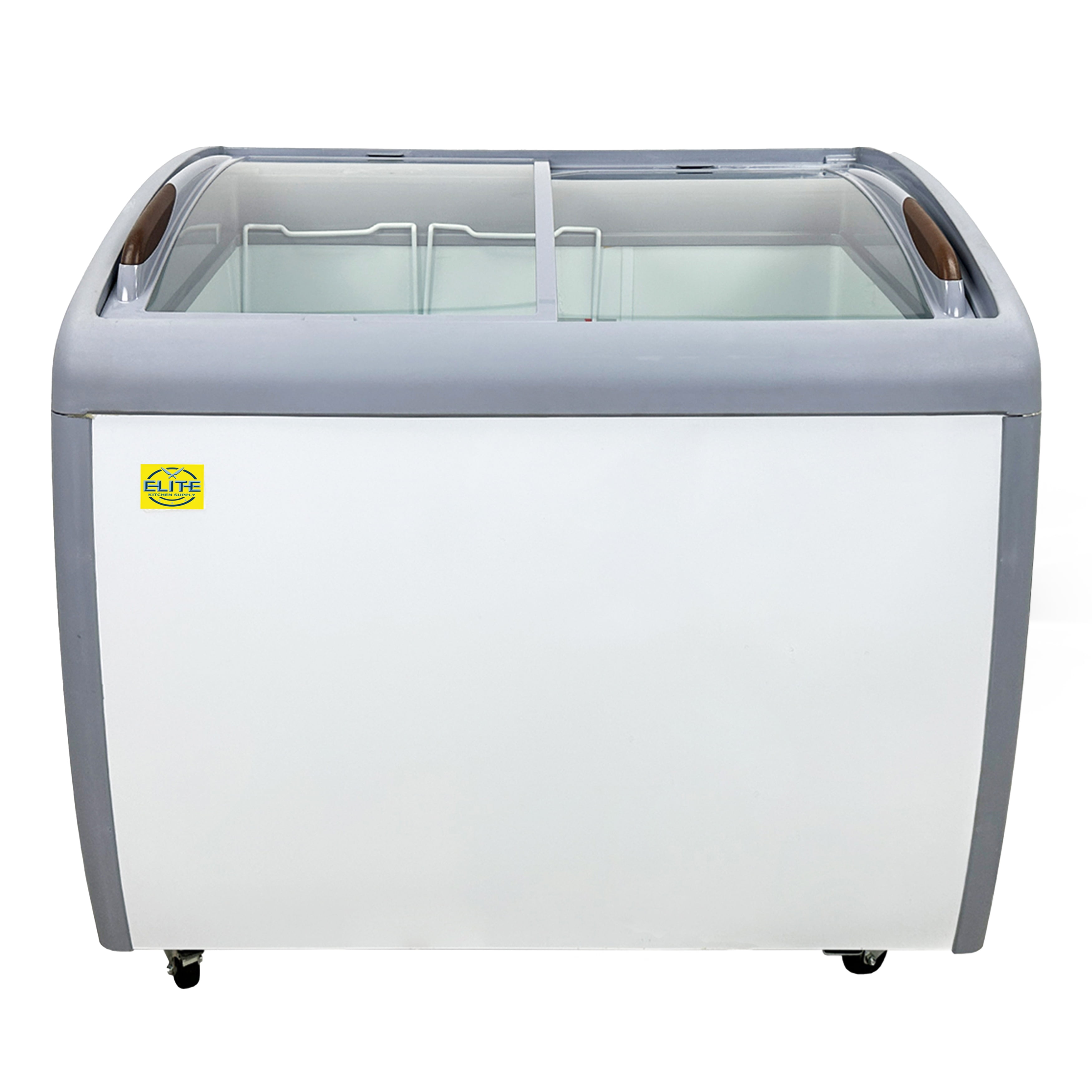 39 in. Commercial Chest Freezer with Two Basket Inside 6.7 Cu. Ft. Ice Cream Gelato Chest Freezer , NSF Certified