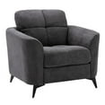 thumbnail image 1 of 39 in. Odin Modern Armchair with Tufted Cushions, Gray, 1 of 1