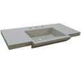 thumbnail image 1 of 39 in. Single Concrete Ramp Sink, White, 1 of 1