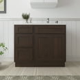 thumbnail image 1 of 39 in. W x 21 in. D x 32.5 in. H Bath Vanity Cabinet without Top in Brown, 1 of 5