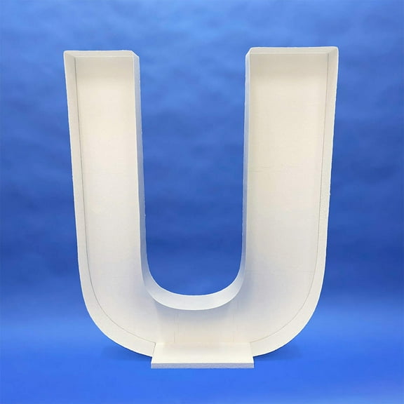 39 inch Letter - U Mosaic Frame (1 Pack) - Party Supplies Decoration