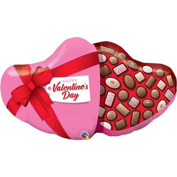 39 inch Valentine'S Day Candy Box Foil Mylar Balloon - Party Supplies Decorations