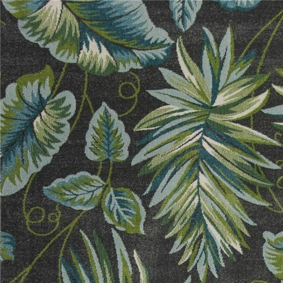 39 x 59 in. Grey Polypropylene Rug