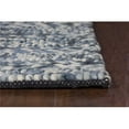 thumbnail image 1 of 39 x 63 in. Blue Wool Rug, 1 of 1