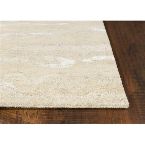 39 x 63 in. Ivory Wool or Viscose Rug