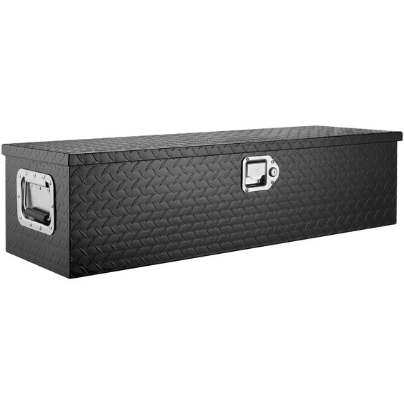 39"x13"x10" Aluminum Truck Bed Tool Box, Storage Tool Box for Pickup, Truck Bed, RV