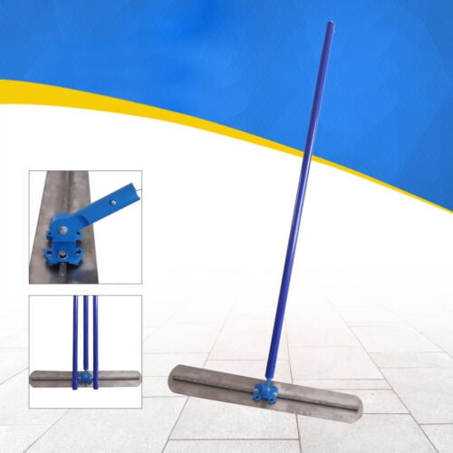 39"x5.9" Bull Float Concrete Float Concrete Tool Trowel 3 Handle 1.8M Finishing