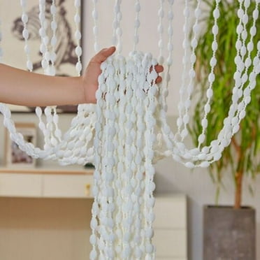 39"x79’’ Door String Curtain Fly Screen with Tassel Room Divider Window Bead String Home Decor