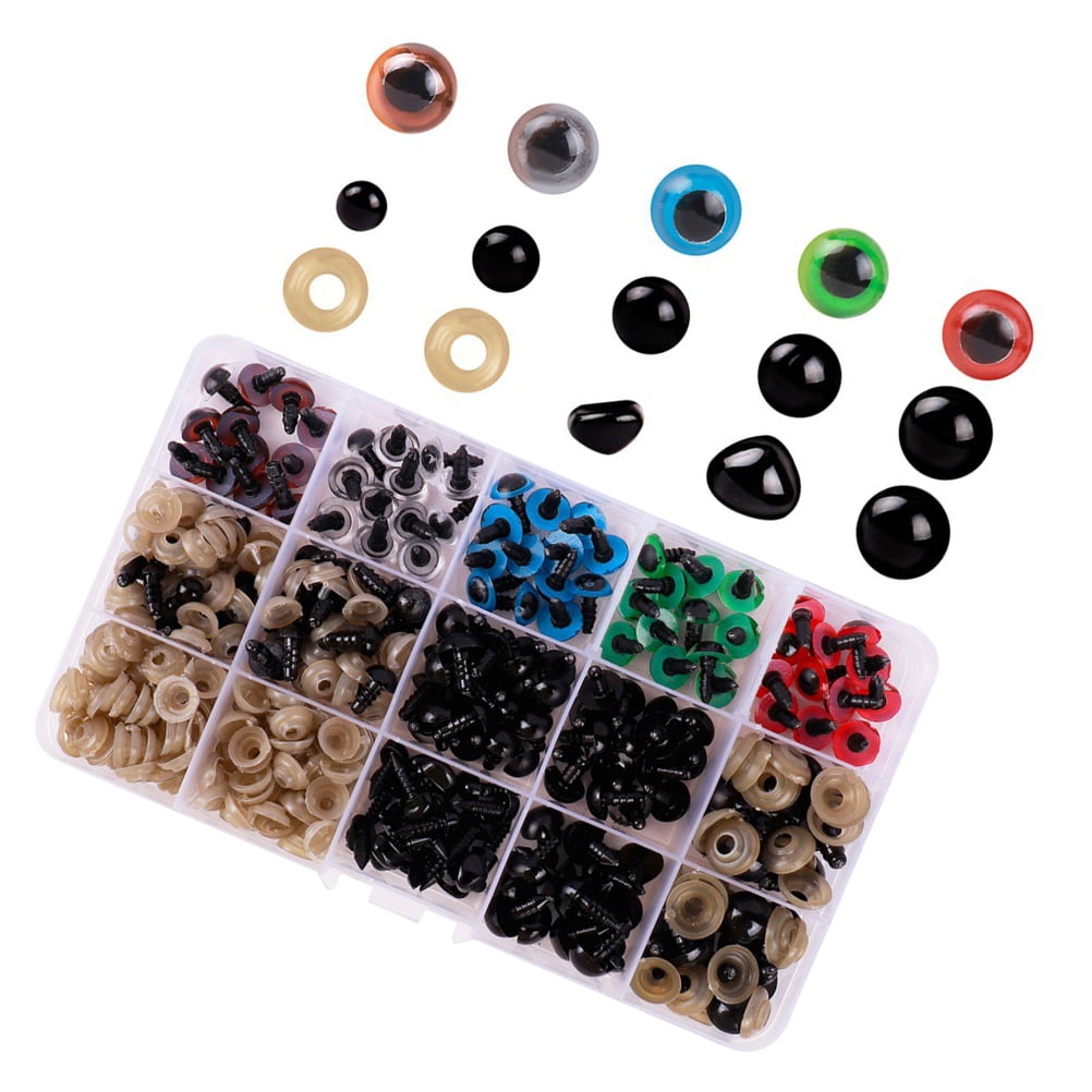390 Pcs Doll Eye Accessories Crochet Hooks Bear Eyes Homedecor Decor