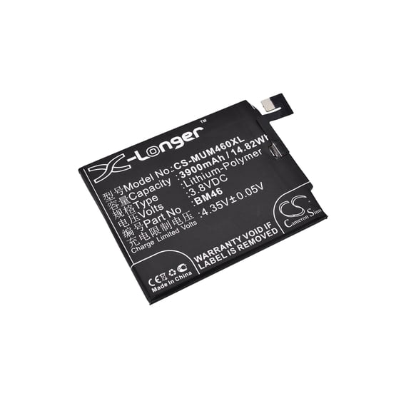 3900mAh BM46 Battery for Xiaomi Redmi Note 3 2015611 Redmi Note 3 Dual SIM 2015617