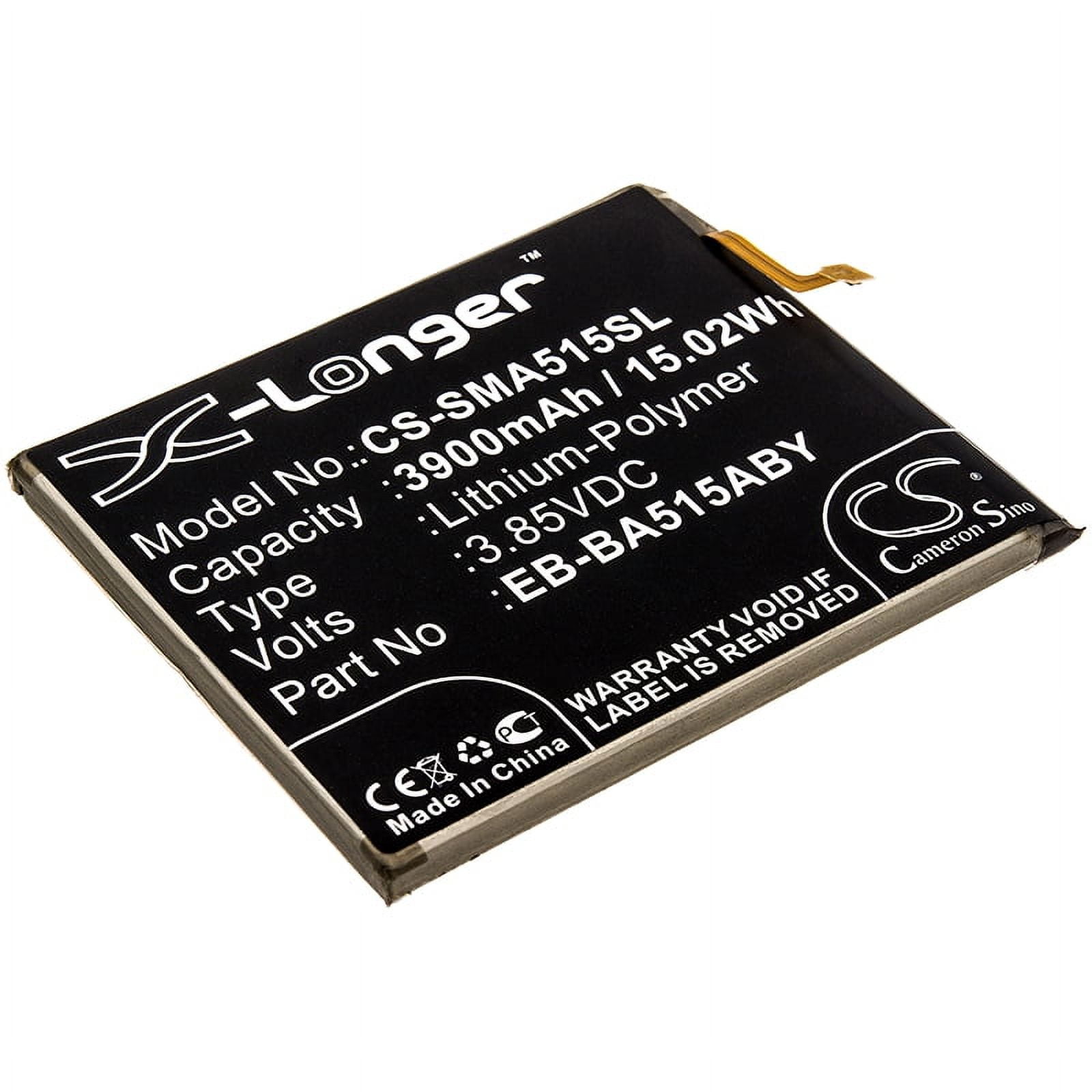 3900mAh EB-BA515ABY EB-BA515ABE Battery for Samsung SM-A515U SM-A516 SM ...