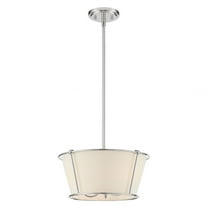 Eurofase Lighting - Pulito - 3 Light Semi-Flush Mount-Polished Nickel Finish