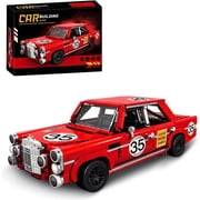39128 Extreme Tuning High-Performance Racing Car Building Kit, 1652-Piece MOC 35 Classic Supercar Toy Model, Sports Car for Adult Collectors and Display