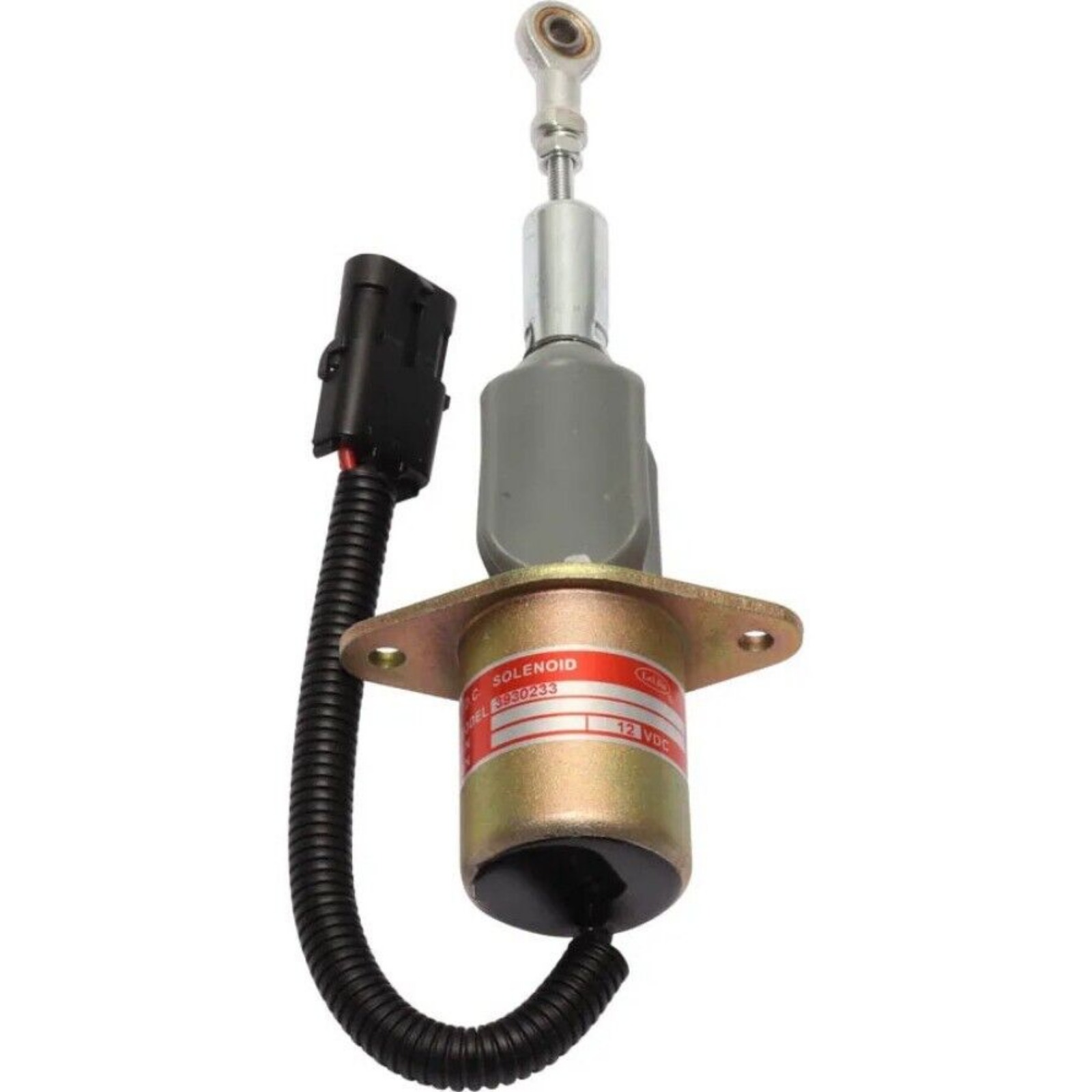 SINOCMP 3930234 SA-4335-24 Solénoïde D'Arrêt 24V Pour Cummins 6CT Komatsu PC300-7 PC360-7 - Garantie 3 Mois