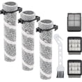 thumbnail image 1 of 3930F 3933 3930 Roller Brushes & HEPA Filters Replacement Kit for BISSELL CrossWave OmniForce Edge Cordless Cleaner - Includes 3 HEPA Filters, 3 Brush Rolls, 1 clean Brush, Part No. 1640897, 1640066, 1 of 6