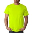 thumbnail image 1 of 3930P Cotton Pocket T-Shirt -Safety Green-Small, 1 of 2