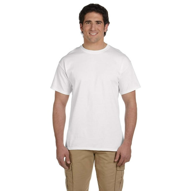 3931 HD Cotton T-Shirt -White-5X-Large