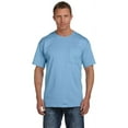 thumbnail image 1 of 3931P Pure Cotton Pocket T-Shirt -Light Blue-Medium, 1 of 2
