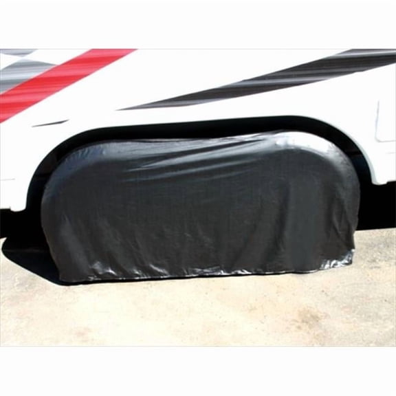 3933 27-29 In. Black Double Axle Tire Guard