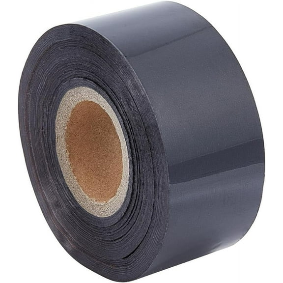 394 Feet Hot Foil Stamping Paper Heat Transfer Film Sheet Foil Paper Elegance Printer Craft Paper DIY Decor Accessories for Leather Bronzing Machine PU Heat Transfer Anodized Gilded Black DIY Black