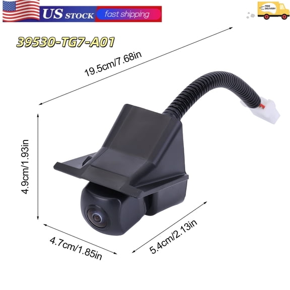 39530-TG7-A01 Rear View Backup Reverse Camera Compatible for Honda Pilot 3.5L 2016-2017