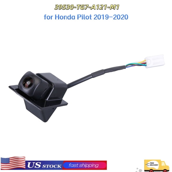39530-TG7-A121-M1 Car Rear View Camera Reverse Back Up Parking Cam Recorder Compatible for Honda Pilot 2019-2020