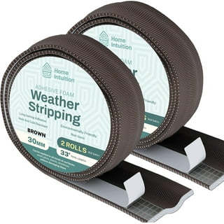 Foam Strips with Adhesive-2 Rolls 1 In WideX 1/8 In Thick High Density Foam  Tape