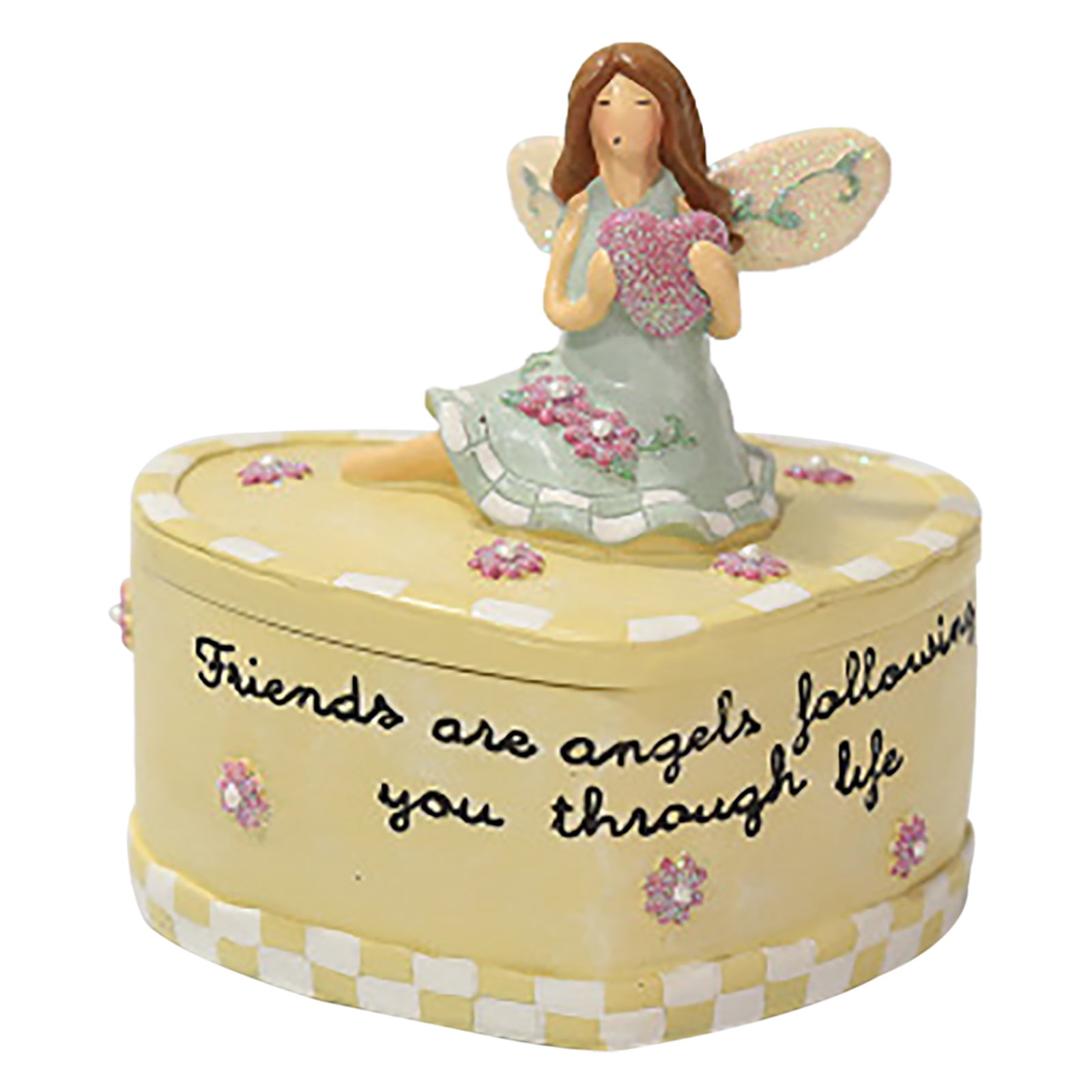 3980 Upgraded Clearance Sale Mother'S Day Angel Holding Heart Jewelry