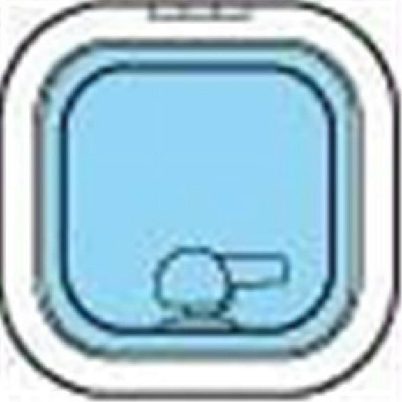 39900030 Lewmar Size 00 Low Profile Hatch Flange Base
