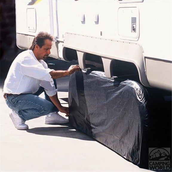 3993 Black Triple Axle Tyre Gard 27 - 29 In.