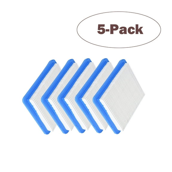 399959 5 Pcs Air Filter Replacement Fit for Lawn Mower 491588S Briggs & Stratton 491588 5043 5043D