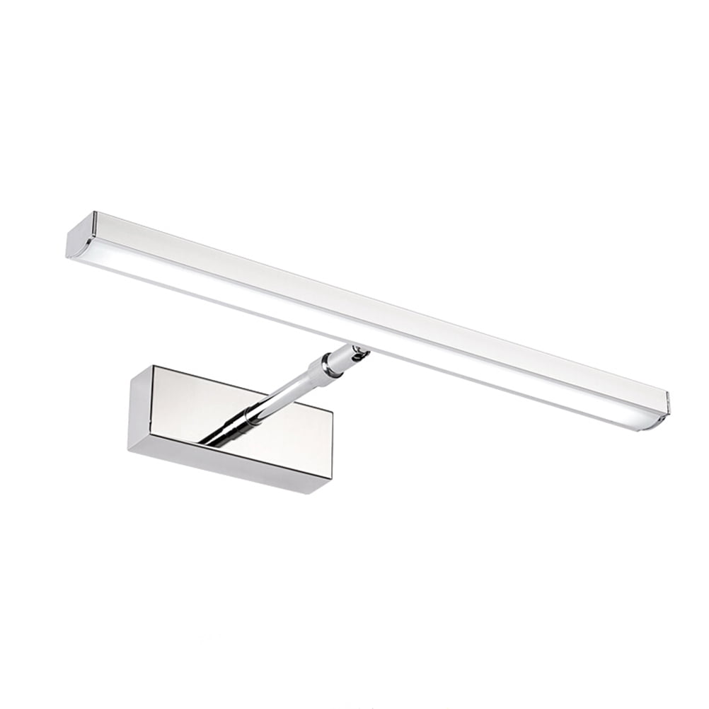 39CM Retractable Bathroom Light Fixtures Led 7W Waterproof Rotated Bath Wall Sconces Light (Pure