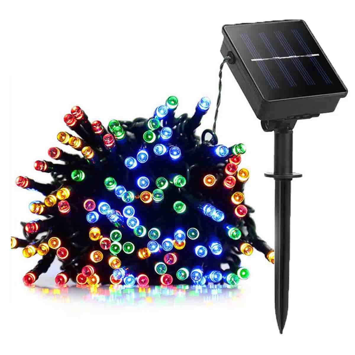 39FT 100 LED Solar String Lights Outdoor, Waterproof Solar Outdoor