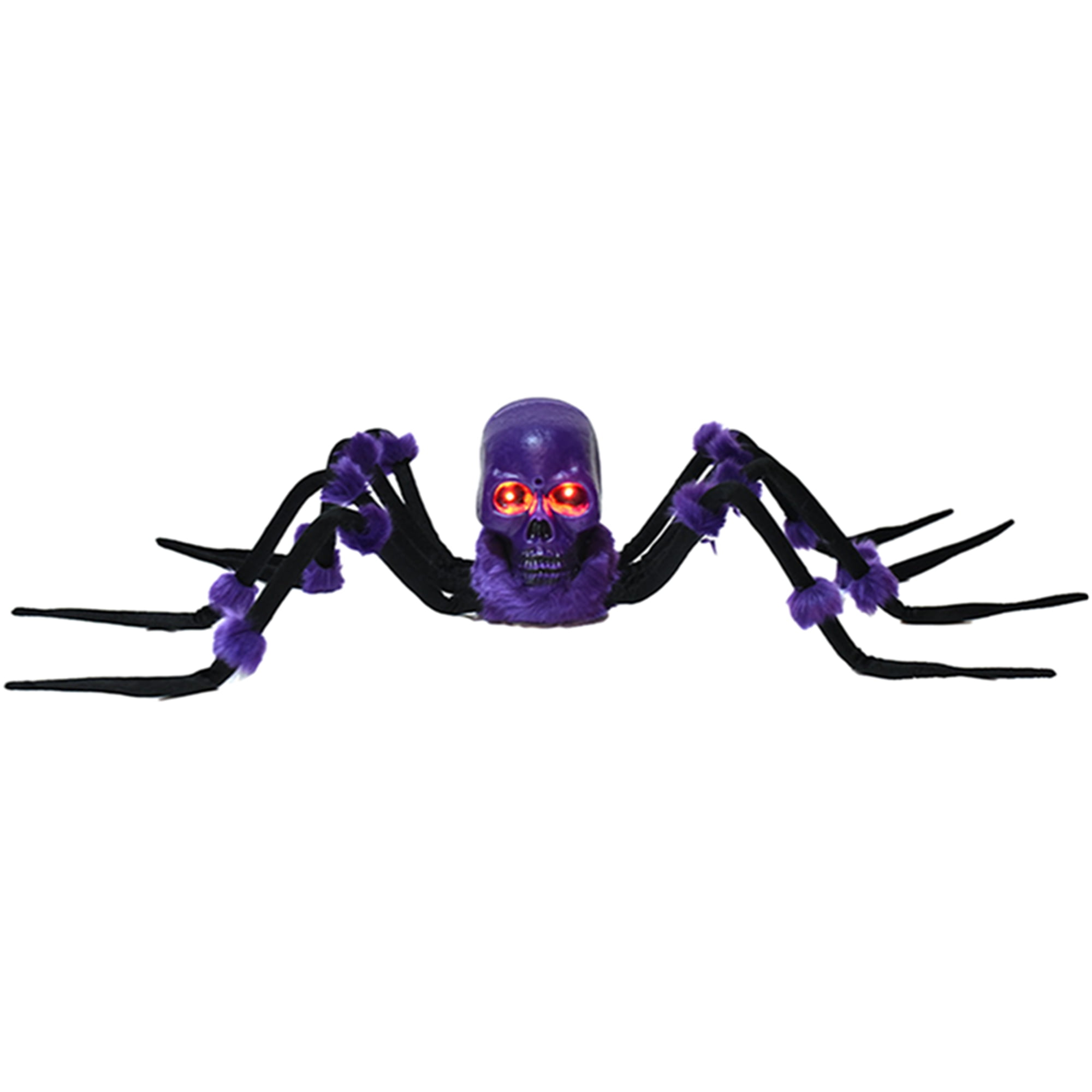 39In Halloween Animatronic Crawling Spider Prop Creepy Sound Movable