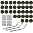 39Pcs Bicycle Inner Tube Repair Kit Puncture Repair Tool Tire Lever