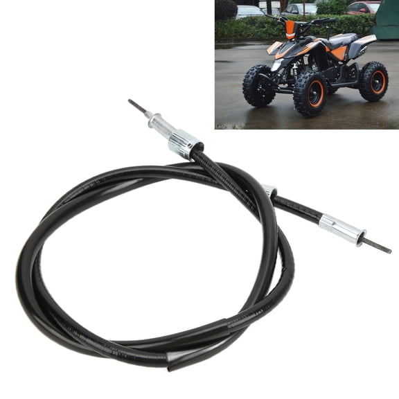 39in Cable Speedometer Cable, Speedometer Line 39in Length for 49cc 50cc 125cc 150cc 250cc 300cc Chinese Scooters Mopeds ATV Replacement for