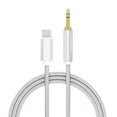 thumbnail image 1 of 39inch Aux to USB C Cable, USB C to 3.5mm Audio Adapter for Car/Computer/Phone/Headphone/Speaker, Compatible with iPhone 15 16 17 Series, iPad Pro, MacBook, Samsung Galaxy Series(Silver), 1 of 6