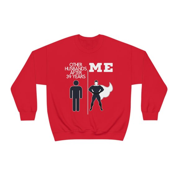 39th Anniversary Sweatshirt, Gifts, Sweater Shirt