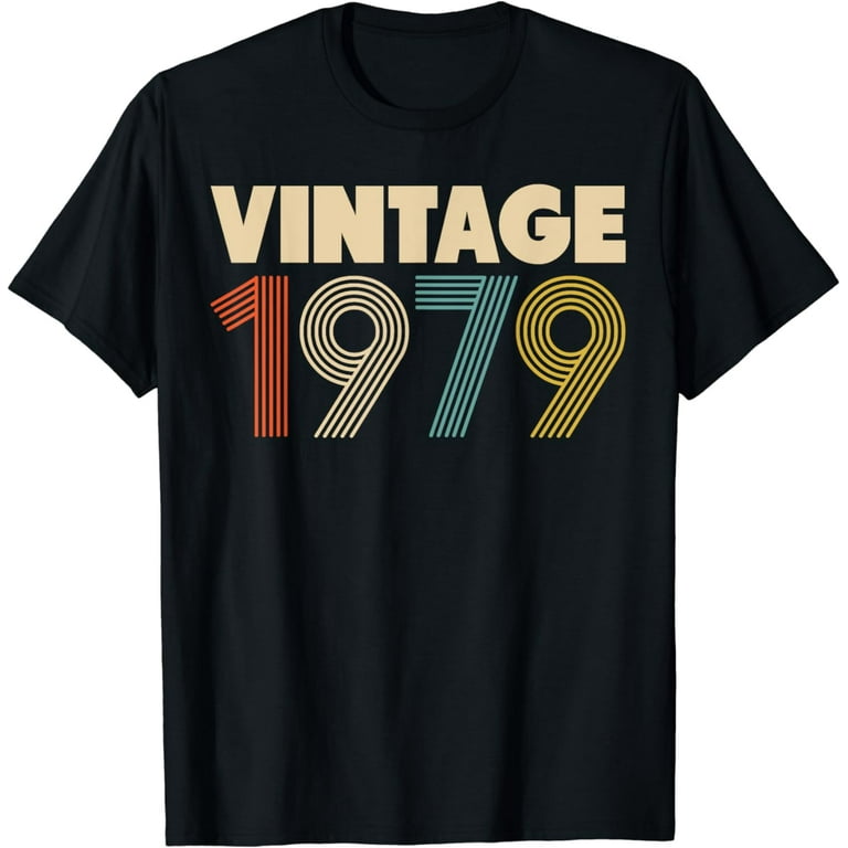 39th Birthday Gift Vintage 1979 T-Shirt Men Women 39th Birthday Gift Vintage 1979 T-Shirt Men Women