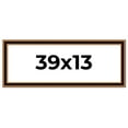 thumbnail image 1 of 39x13 Frame Gold Brown Plein Air Vintage Solid Wood Picture Frame | 1.75 Inches Moulding Width |, 1 of 8