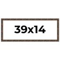 thumbnail image 1 of 39x14 Frame Gold Real Wood Picture Frame Width 1.5 inches | Interior Frame Depth 0.5 inches |, 1 of 8