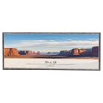 thumbnail image 1 of 39x14 Frame Silver Grey Distressed Solid Wood Picture Frame | 0.75 Inch Moulding Width | Interior, 1 of 8