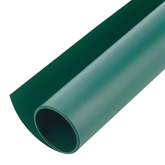 39x15.7inch Dark Green PVC Photography Backdrop Dual Matte Side Vinyl Photo Background for Product Video Photography Photo Studio 0.4mm Thick