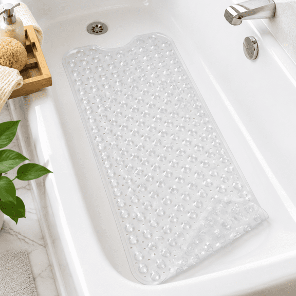 39x16 Extra Long Non Slip Bath Mat Tub & Showerr
