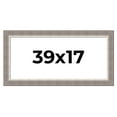 thumbnail image 1 of 39x17 Frame Grey Real Wood Picture Frame Width 2.75 Inches | Interior Frame Depth 0.5 Inches |, 1 of 8